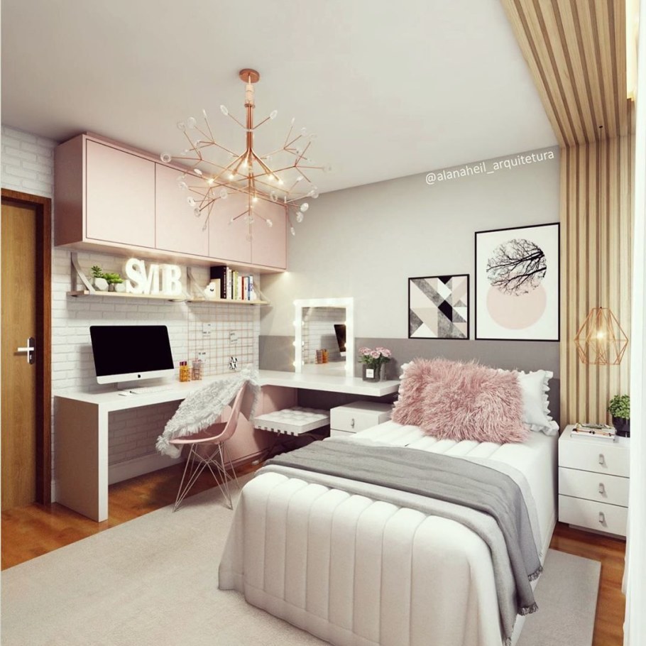 Планировка комнаты для подростка девочки