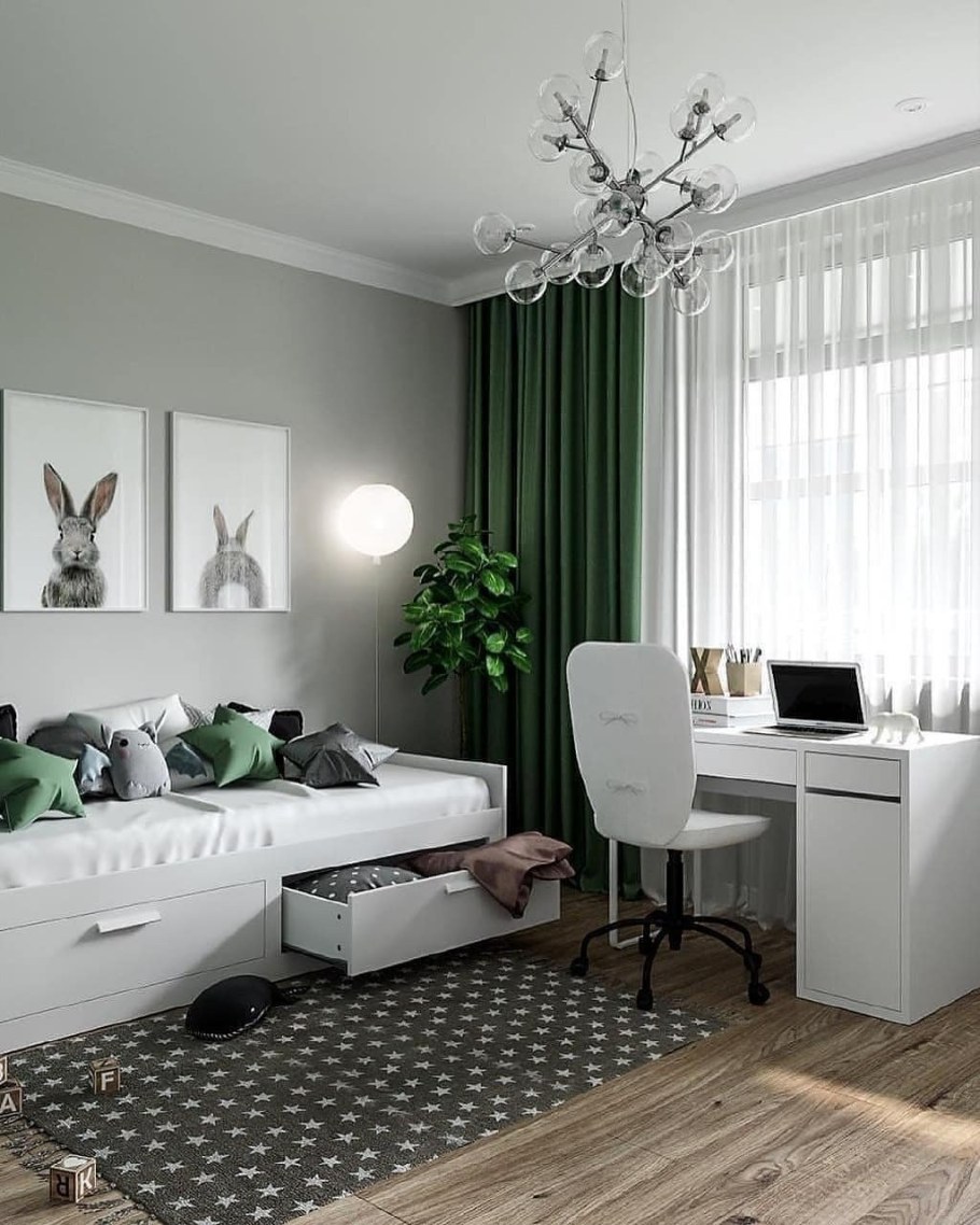 Дизайнерская комната для подростка