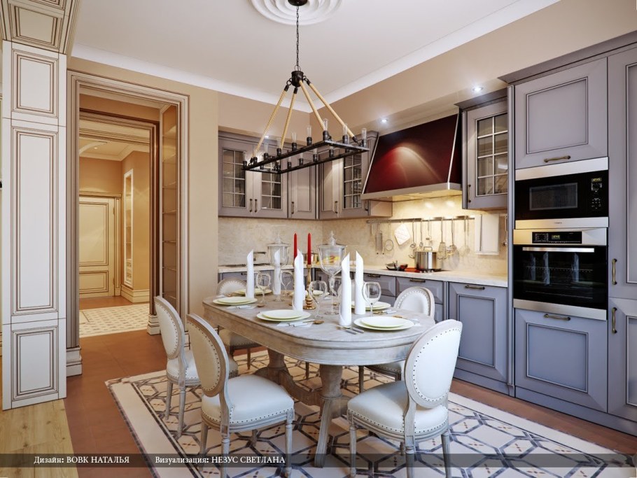 Кухня викласическом стиле