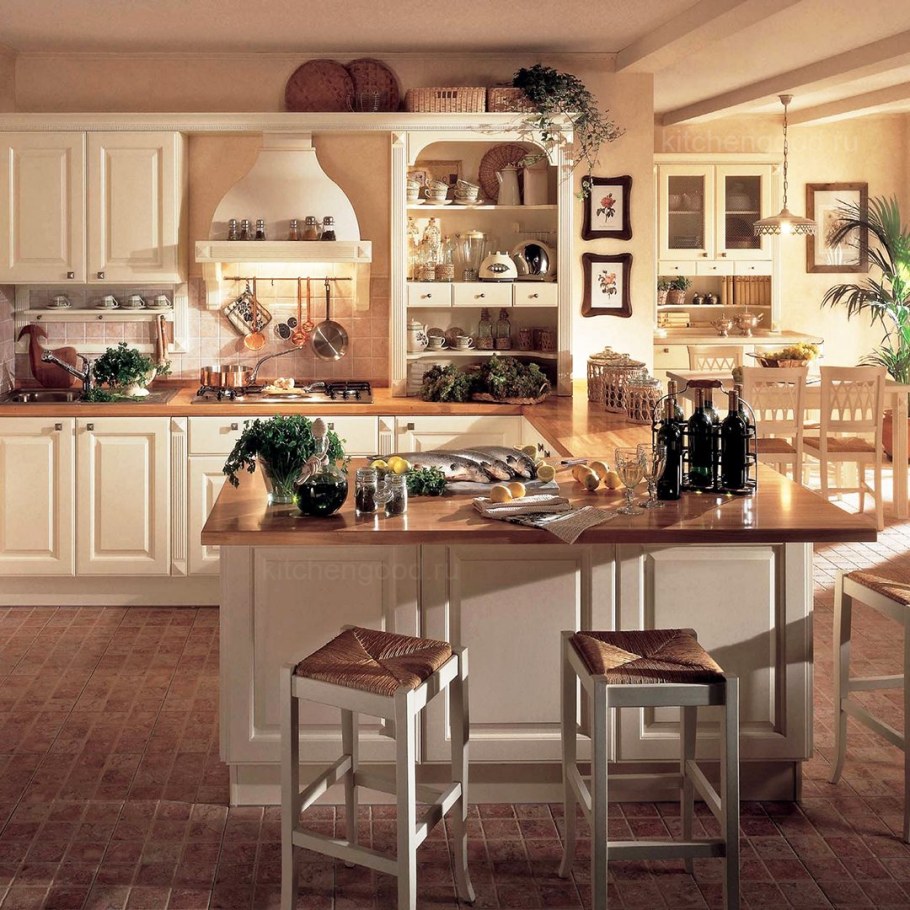 Кухонный гарнитур в итальянском стиле