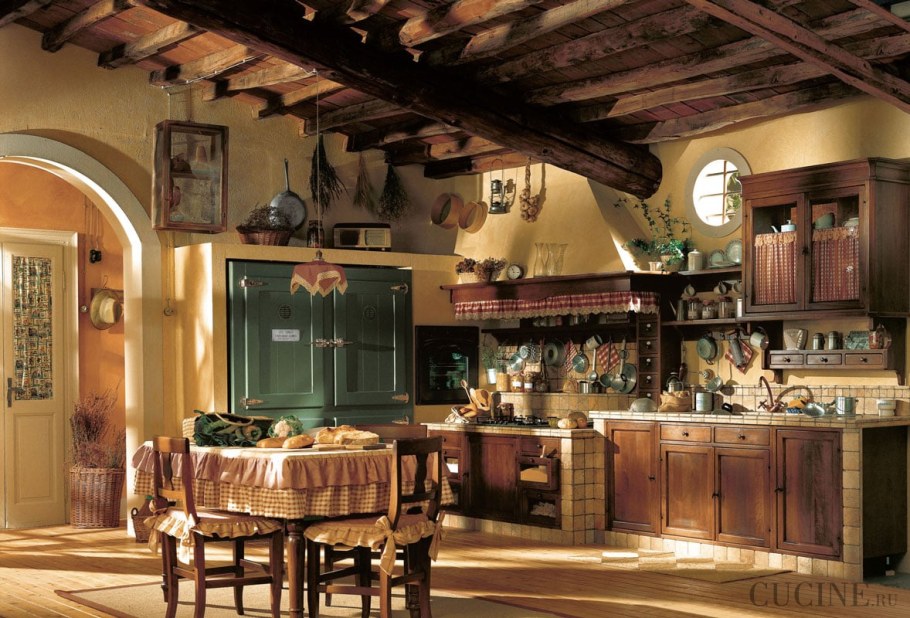 Тосканский Кантри стиль в интерьере