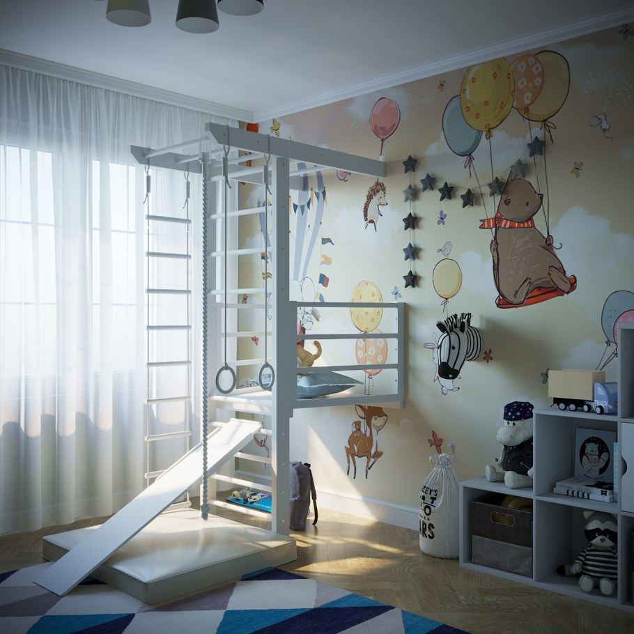 Вудрим бэби шведская стенка