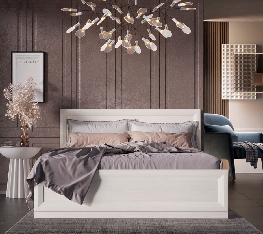 Двуспальная кровать b136-LOZ 140*200 Malta