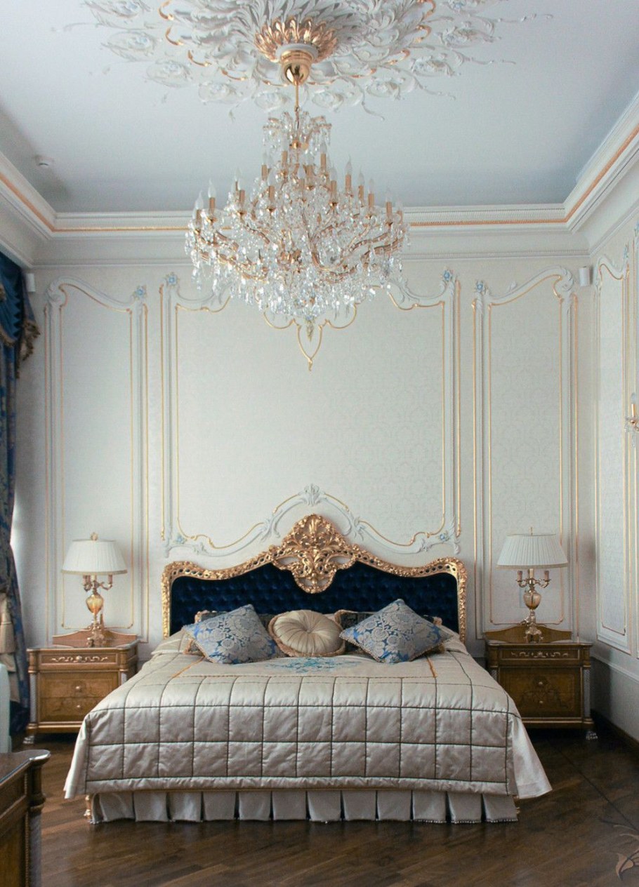 Спальня в дворцовом стиле