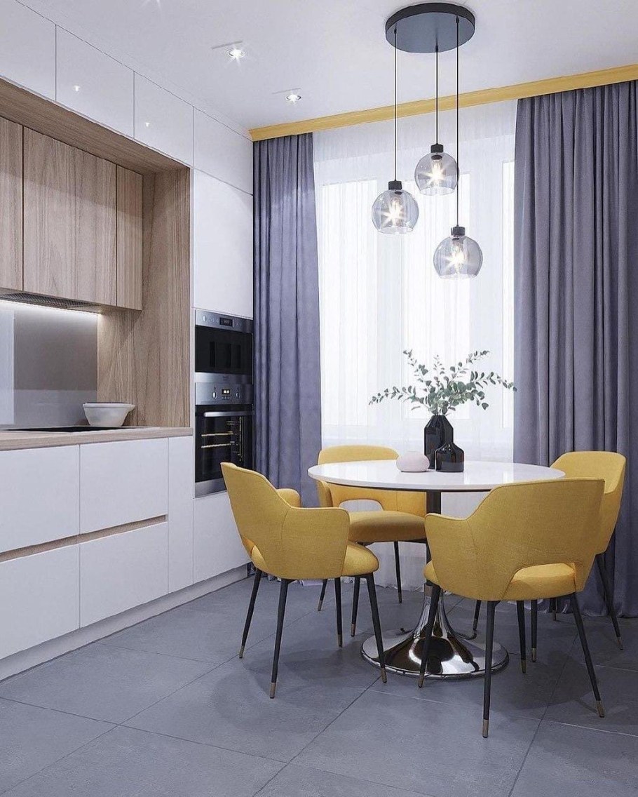 Кухня с яркими акцентами