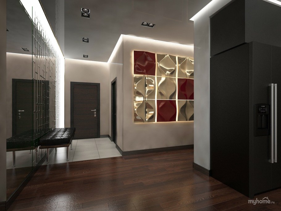 Комната буквой г дизайн