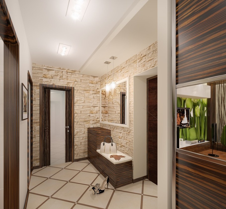 Интерьер коридора в квартире