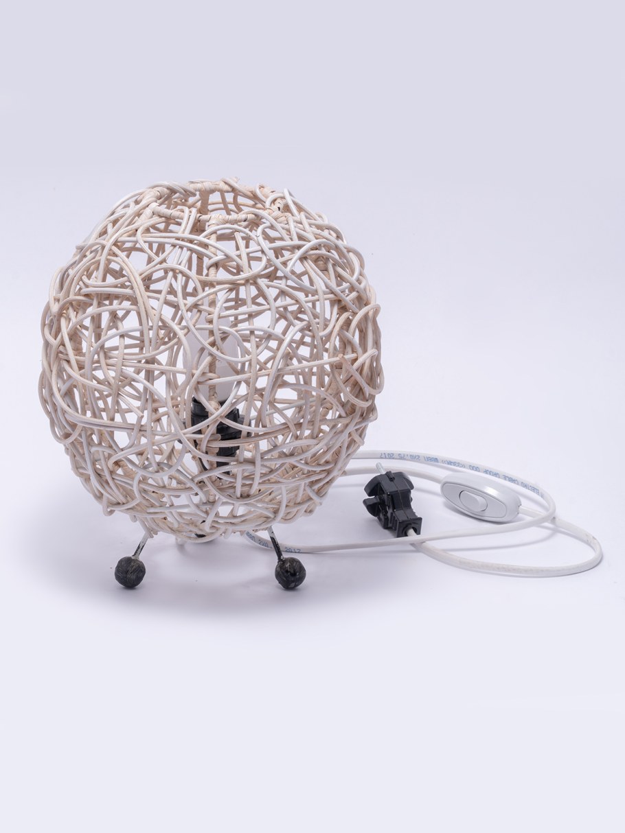 Шар ротанг светильник