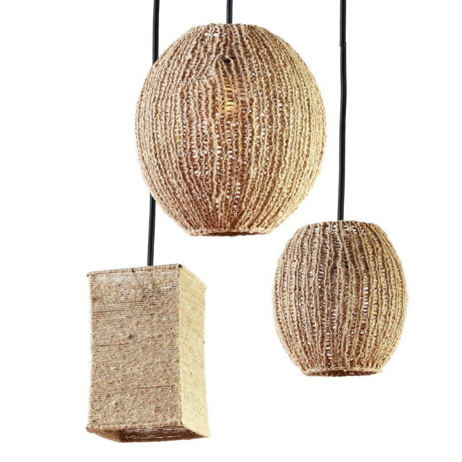 Люстра ротанг Леруа