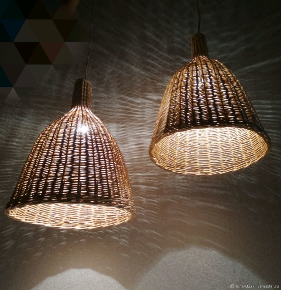 Подвесной светильник Rattan Cone