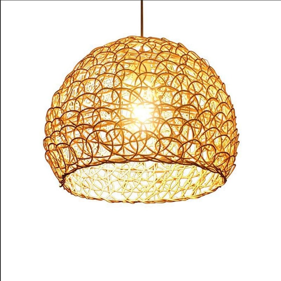 Абажур из ротанга 45-50 см