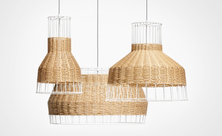 Синди светильник подвесной ротанг