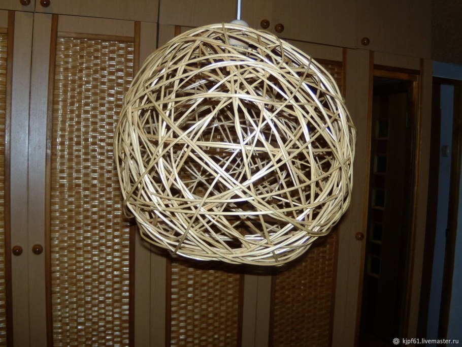 Плетеные плафоны