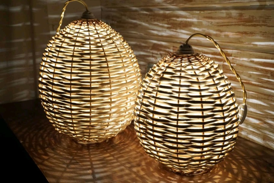 Плетеные плафоны