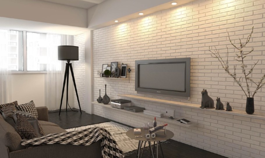 Керамогранит Golden Tile Brickstyle Seven Tones оранжевый