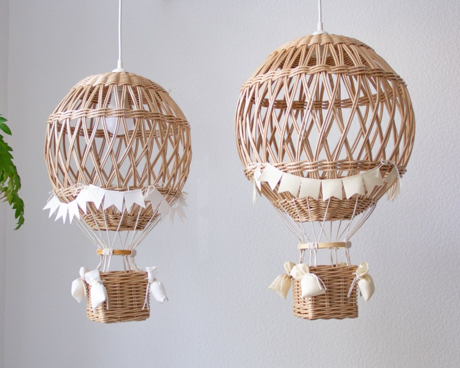 Люстра из джута