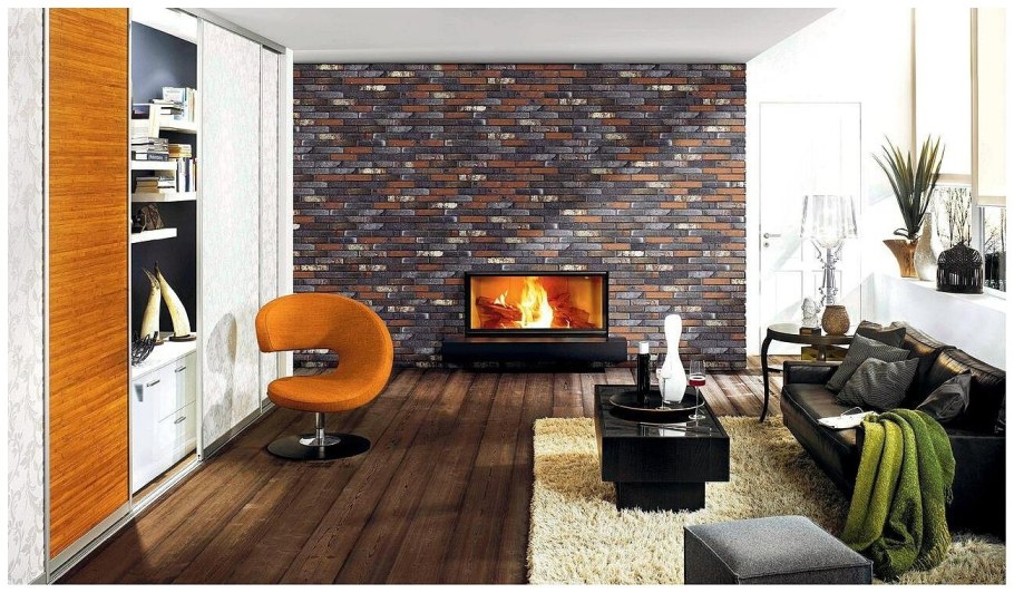 Клинкерная плитка в интерьере