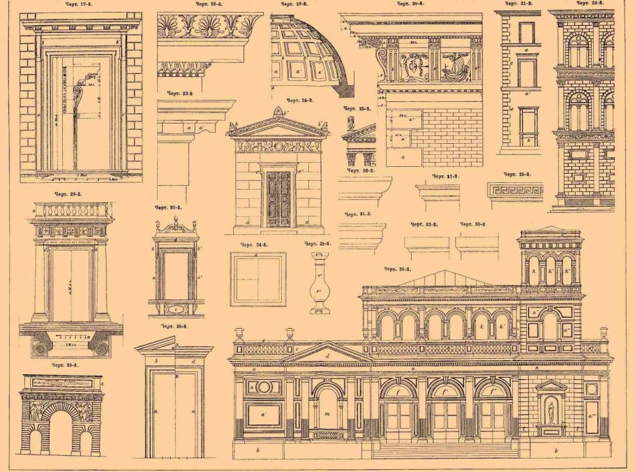 Сталинский Ампир ордерная архитектура