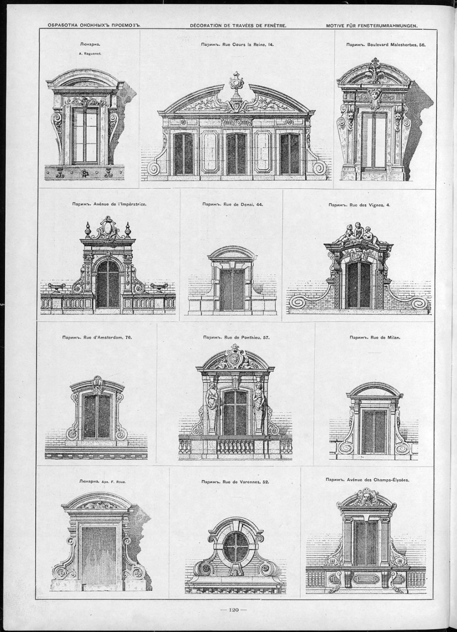Классицизм в архитектуре детали