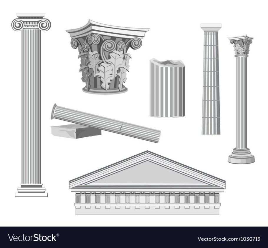 Колонны в стиле классицизма