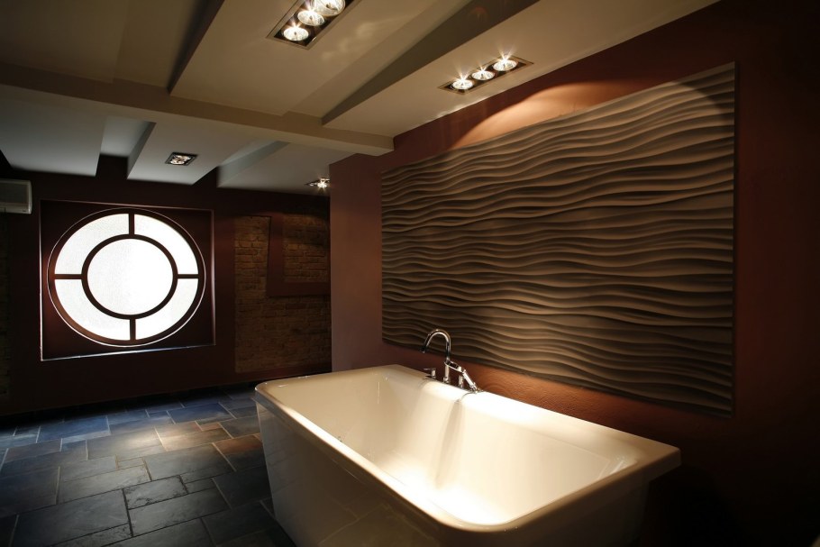 3d панели для ванной комнаты