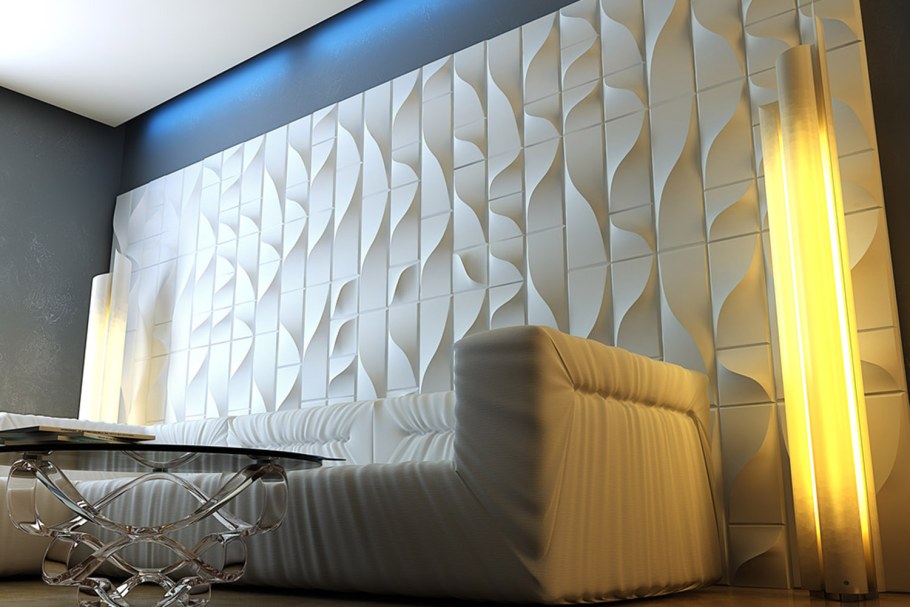 Гипсовая 3d панель "Enif"