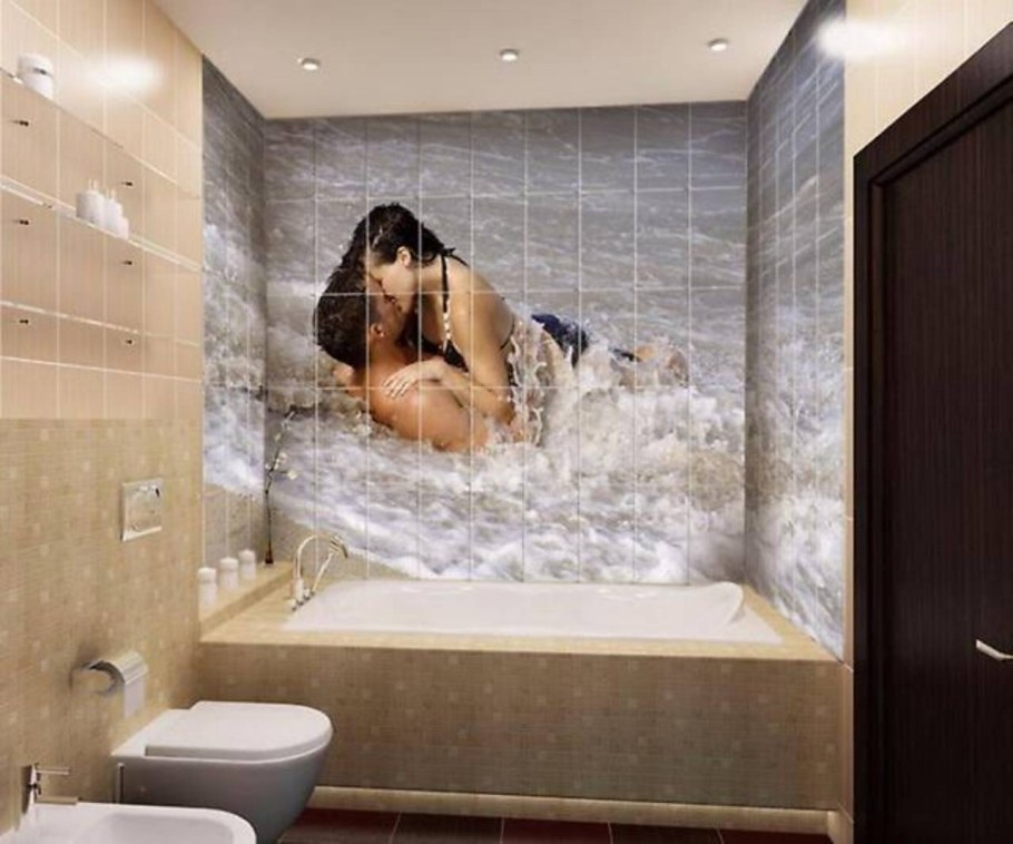 Панно для ванной комнаты