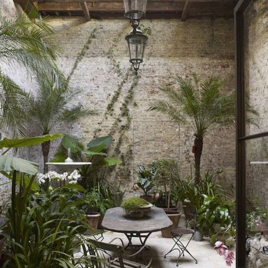 Интерьер зимнего сада