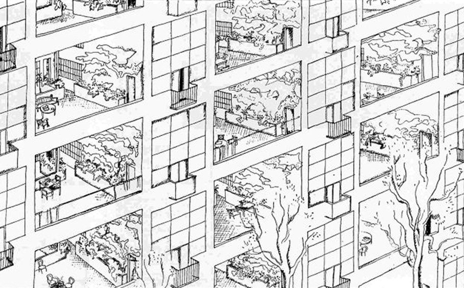 Жилая ячейка Ле Корбюзье