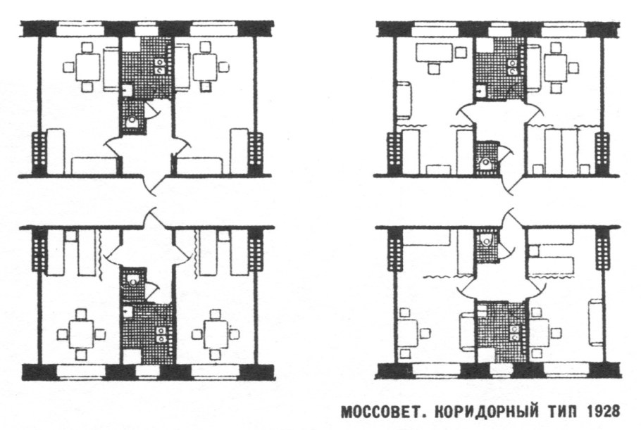 Планировка общежития коридорного типа планировка
