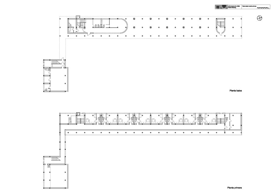 Дом Наркомфина план здания