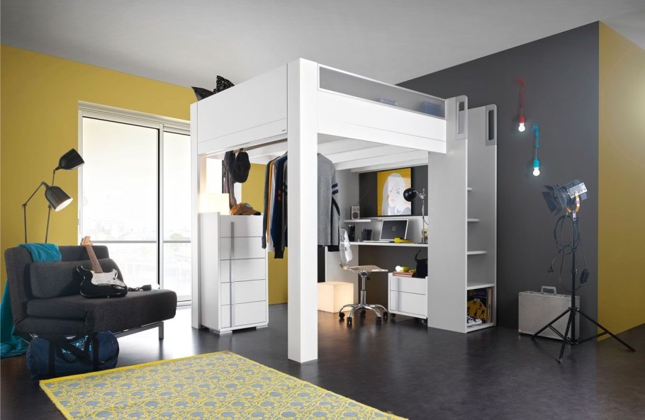 Кровать чердак 140х200