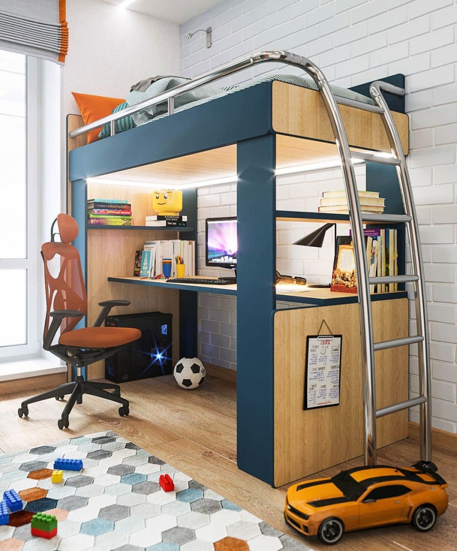 Кровать чердак 200x100