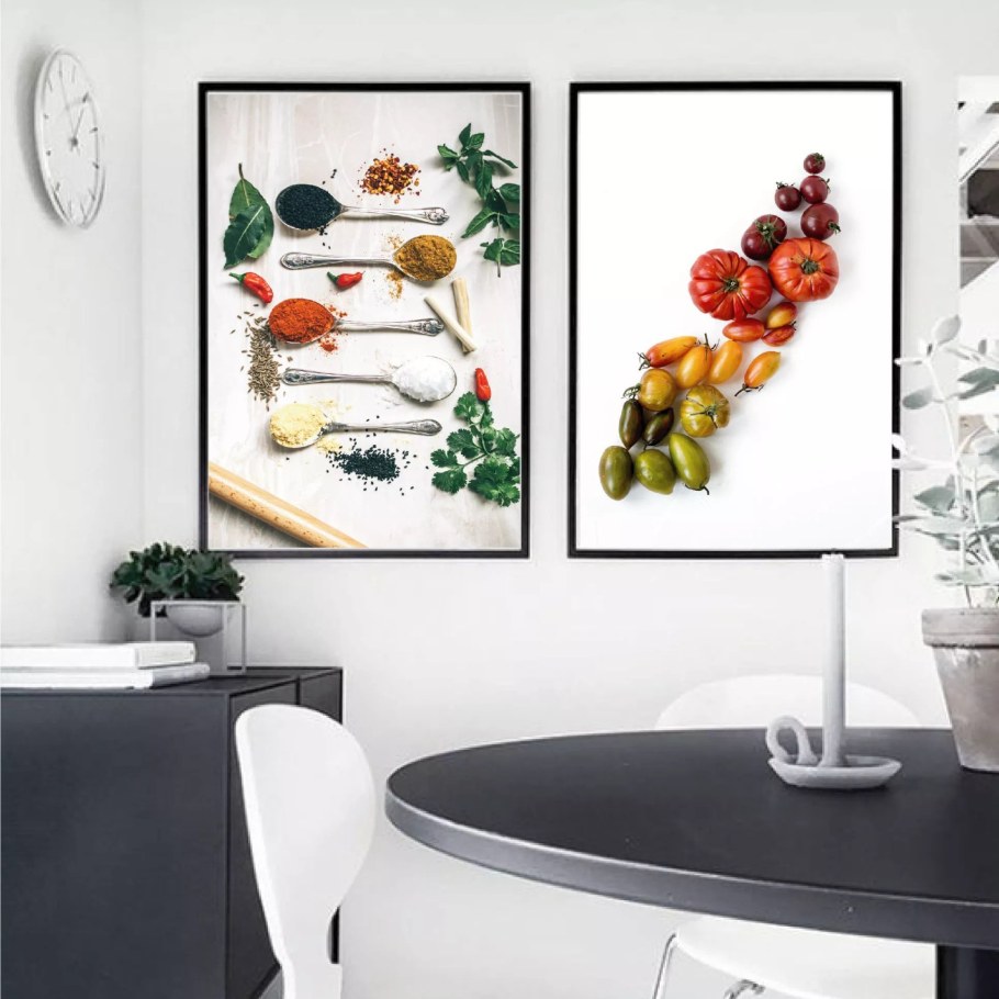 Постеры для кухонного интерьера