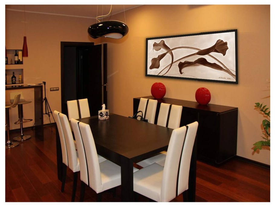 Картина над обеденным столом