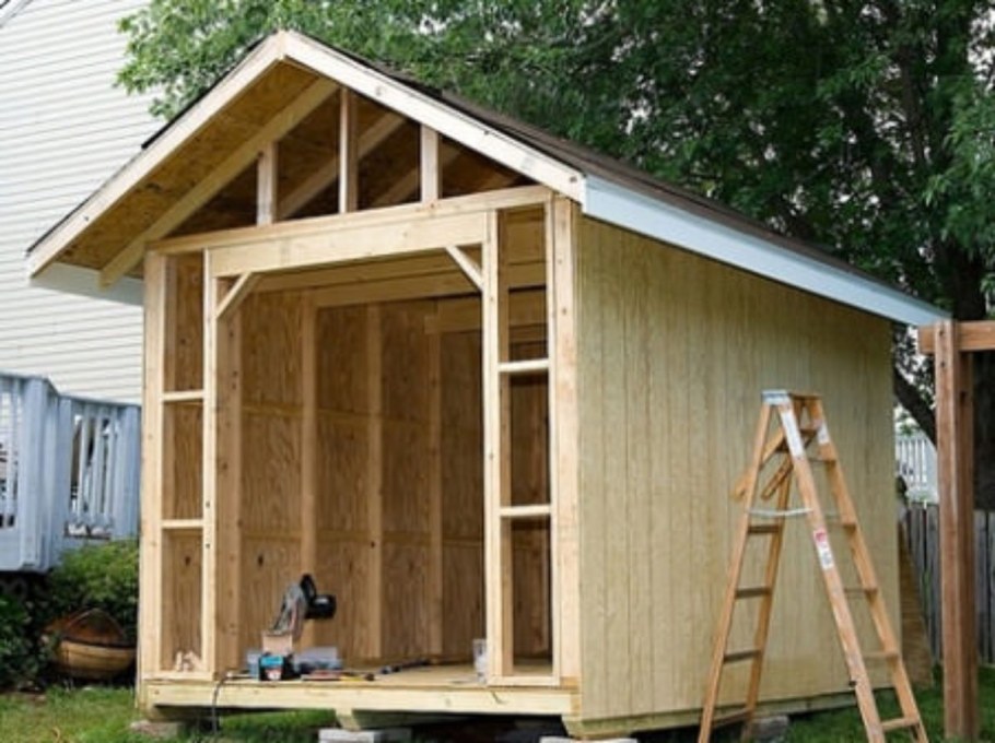 Каркасный сарай 6х5