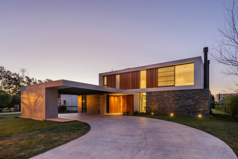 Дом флэт плоский крыша