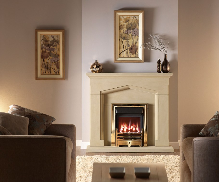 Картина над камином