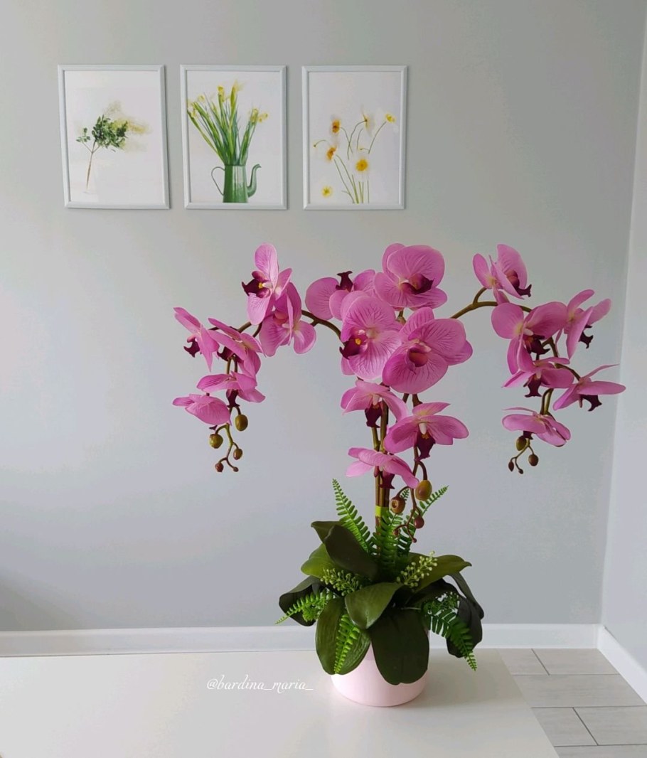 Искусственные деревья для интерьера Орхидея