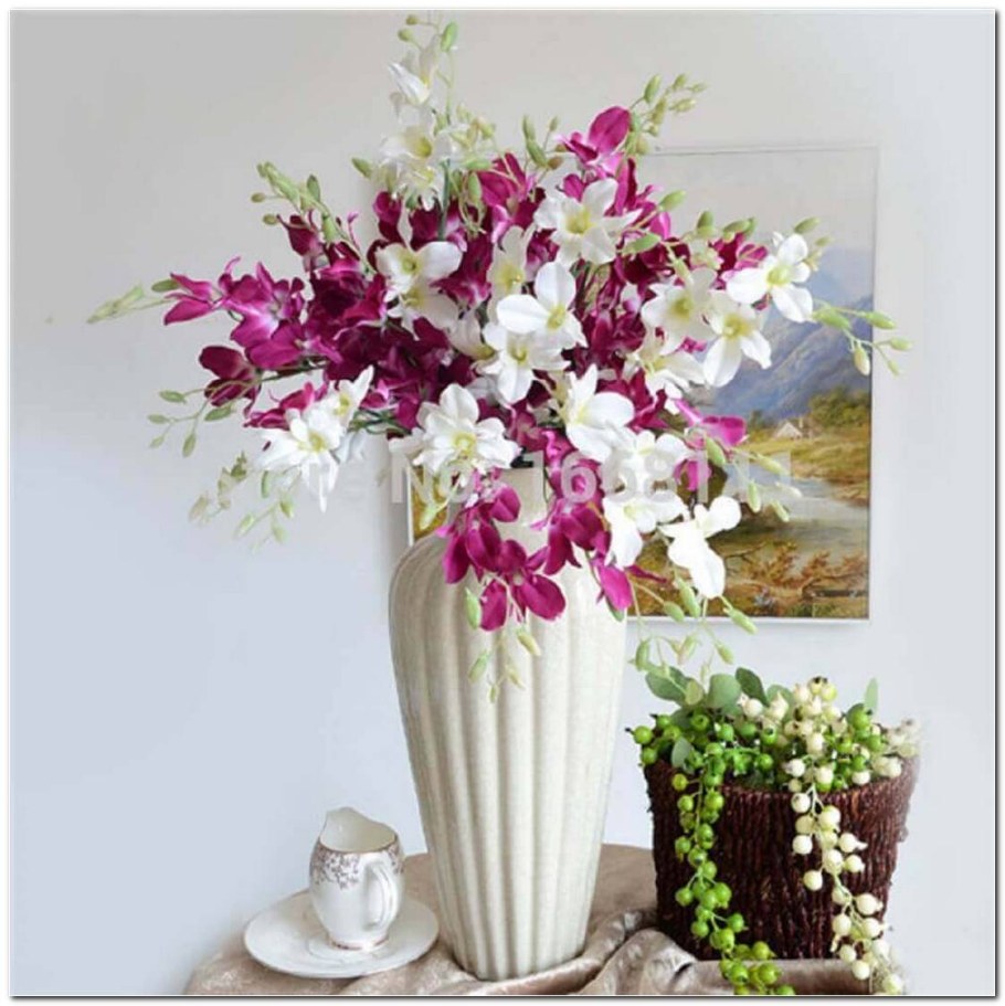 Искусственные цветы в интерьере