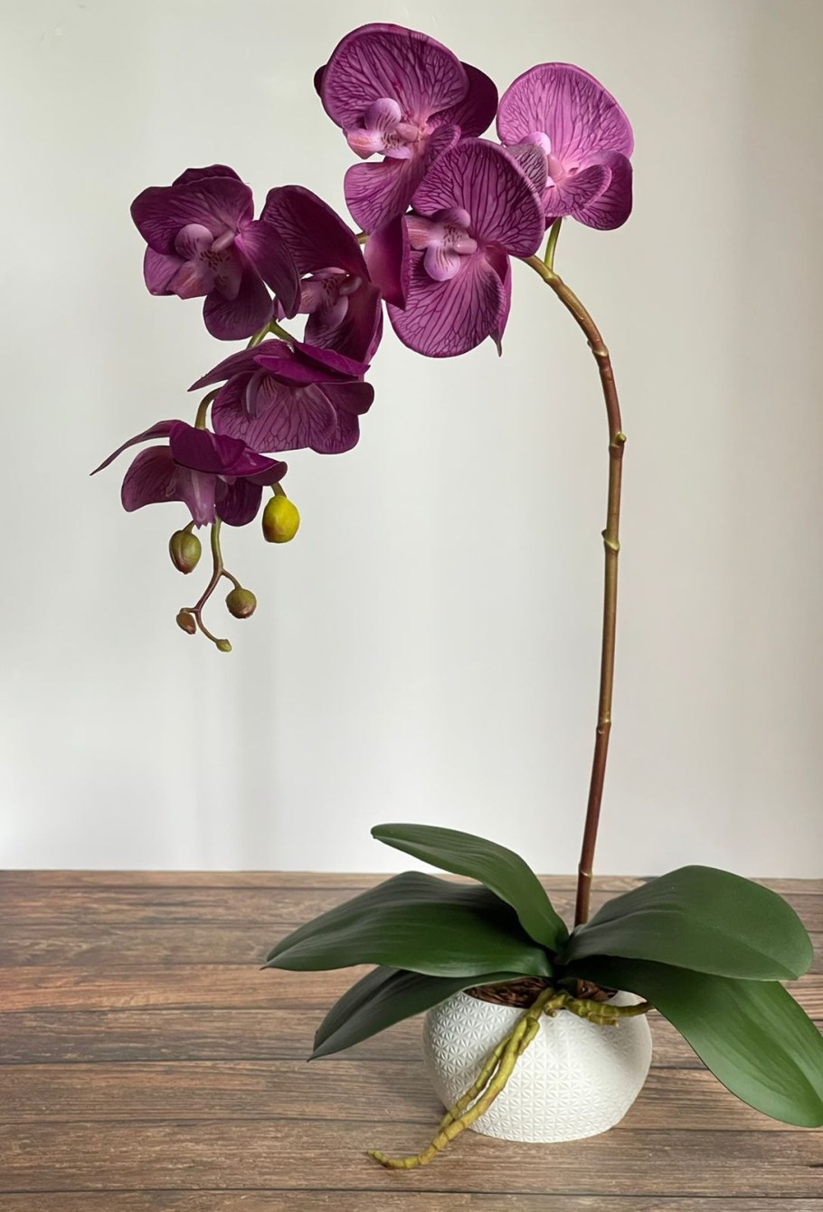 Искусственная Орхидея в горшке