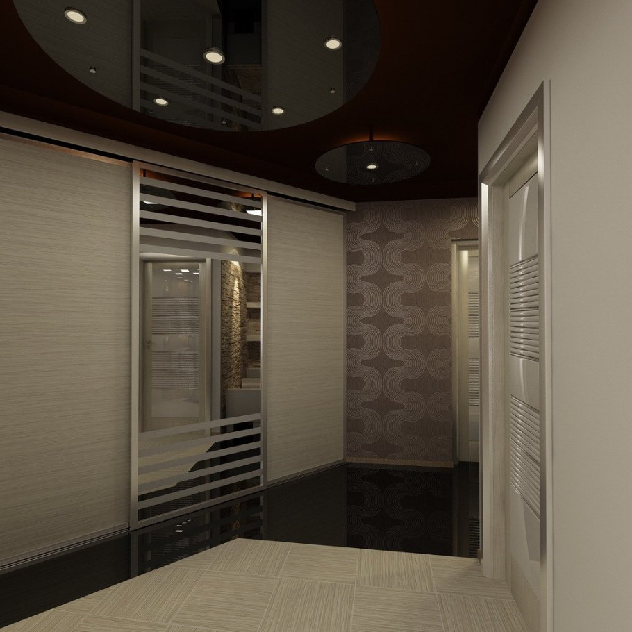 Интерьер коридора в панельном доме