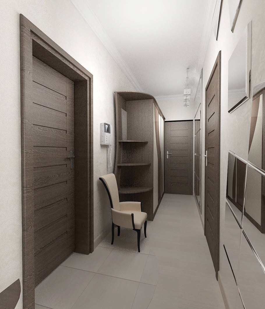 Планировка прихожей в панельном доме