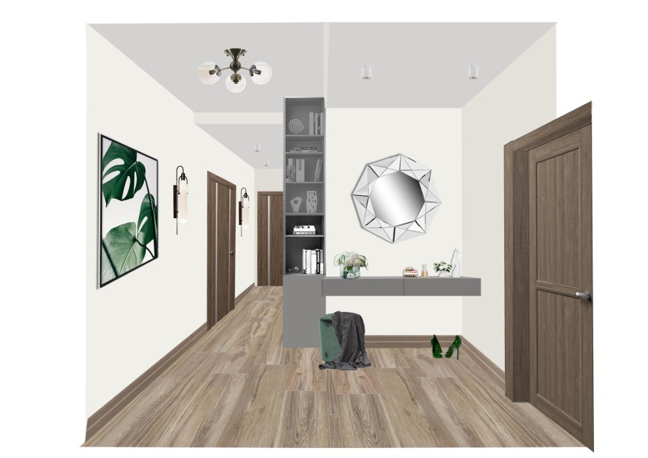 Коллаж интерьера в фотошопе