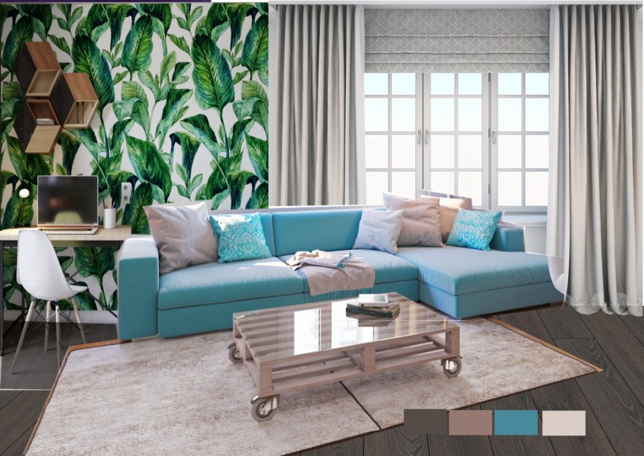 Коллаж дизайн интерьера