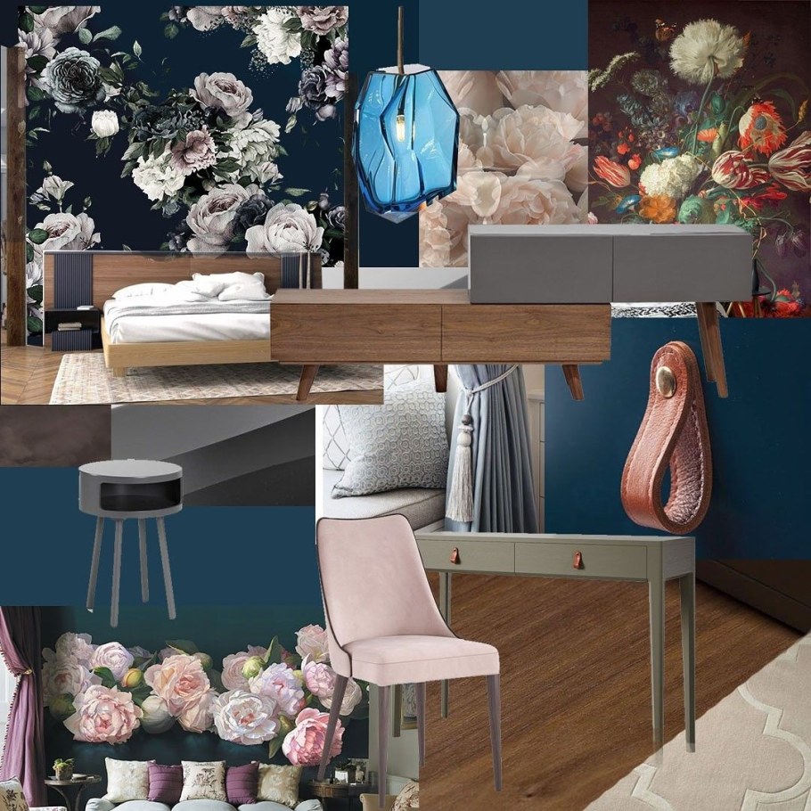 3d коллаж интерьера