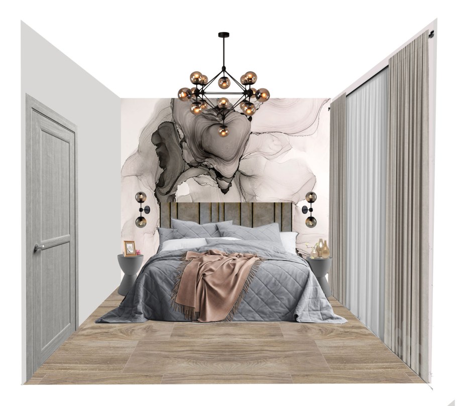 3d коллаж интерьера