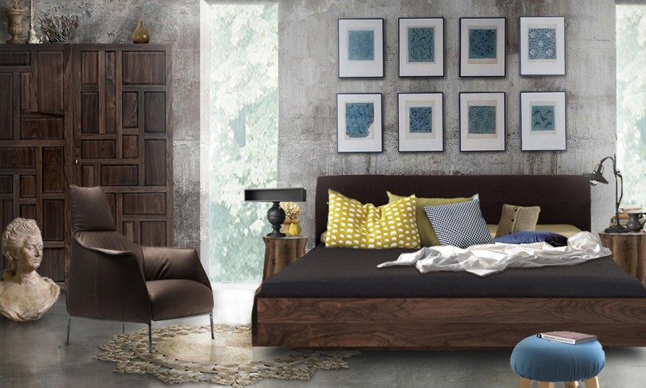 Интерьерный коллаж в фотошопе