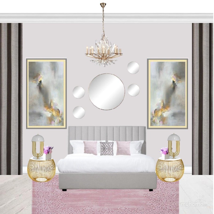 3d коллаж интерьера