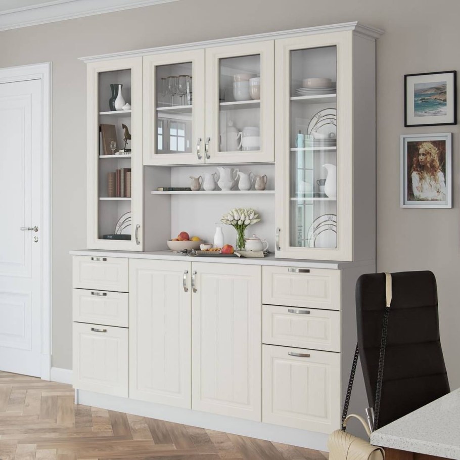 Буфет Прованс-014 клен белый (ТЭКС)